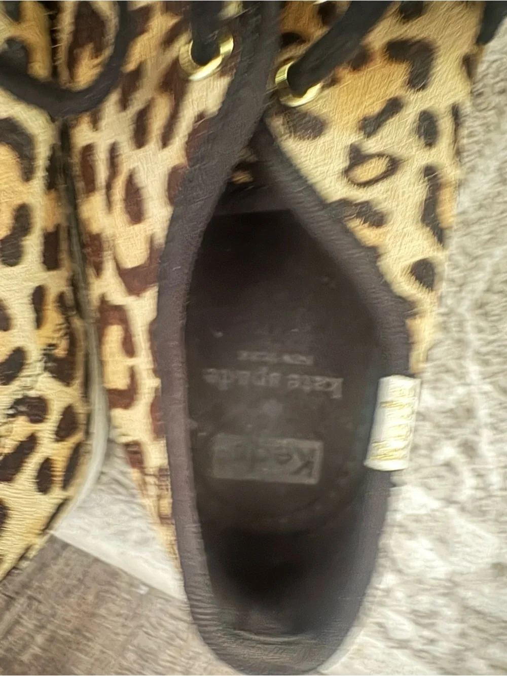 kate spade leopard print